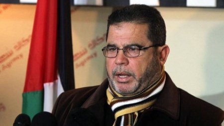 Liderul politic al Hamas, Salah al-Bardaweel, si <span style='background:#EDF514'>SOTIA</span> sa au fost ucisi intr-un atac cu rachete al Israelului in Gaza