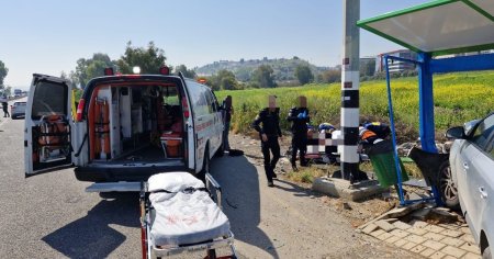 Atac sangeros in nordul <span style='background:#EDF514'>ISRAEL</span>ului: un mort si un ranit grav. Atacatorul a fost impuscat