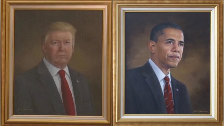 Donald Trump a facut o criza de nervi din cauza unui portret afisat in Congresul din Colorado: Obama arata minunat