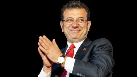 Primarul din Istanbul, Ekrem Imamoglu, a fost no<span style='background:#EDF514'>MINA</span>lizat candidat la Presedintia Turciei, in ciuda arestarii sale