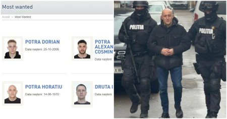 Mercenarul Potra, pe lista most wanted a Politiei Romane