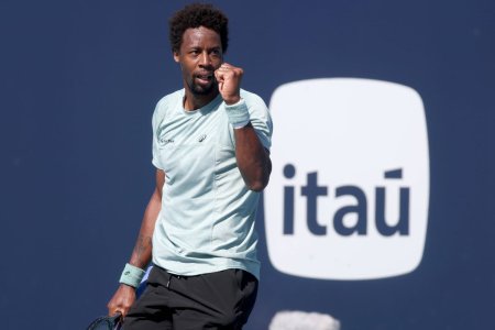 Gael Monfils, cel mai varstnic jucator ajuns in optimi in istoria <span style='background:#EDF514'>TURNEUL</span>ui de la Miami