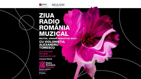 Radio Romania Muzical - 28 ani. Recital-eveniment sustinut de violonistul Alexandru Tomescu