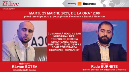 Cum arata noul Clean <span style='background:#EDF514'>INDUSTRIA</span>l Deal propus de Comisia Europeana? Care sunt discutiile despre competitivitatea economiei Romaniei? O discutie cu Radu Burnete, directorul executiv al confederatiei patronale Concordia