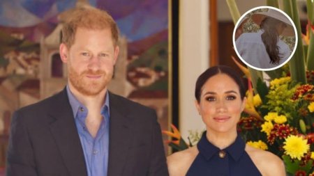 Poza cu parul roscat al copiilor lui Meghan Markle. Micutii seamana cu <span style='background:#EDF514'>TATAL</span> lor