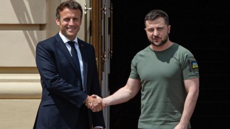 Macron si Zelenski se intalnesc inainte de summit-ul coalitiei voluntarilor la care sunt invitate peste 20 de tari UE si NATO