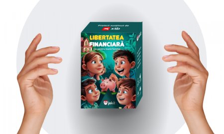 XTB Romania si Jokit lanseaza L<span style='background:#EDF514'>IBER</span>tatea Financiara, jocul care invata copiii si adultii cum sa-si gestioneze banii si care sunt tipurile de investitii