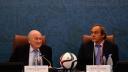 Fostii presedinti FIFA si UEFA, Sepp Blatter si Michel Platini, au fost achitati a doua oara in cazul de coruptie din 2011