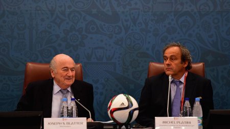 Fostii presedinti FIFA si UEFA, Sepp Blatter si Michel Pla<span style='background:#EDF514'>TINI</span>, au fost achitati a doua oara in cazul de coruptie din 2011