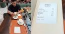 Cati bani a platit un roman la cafeneaua Louis Vuitton din Milano. Suma ireala pe care a dat-o pe 3 cafele, mancare si desert